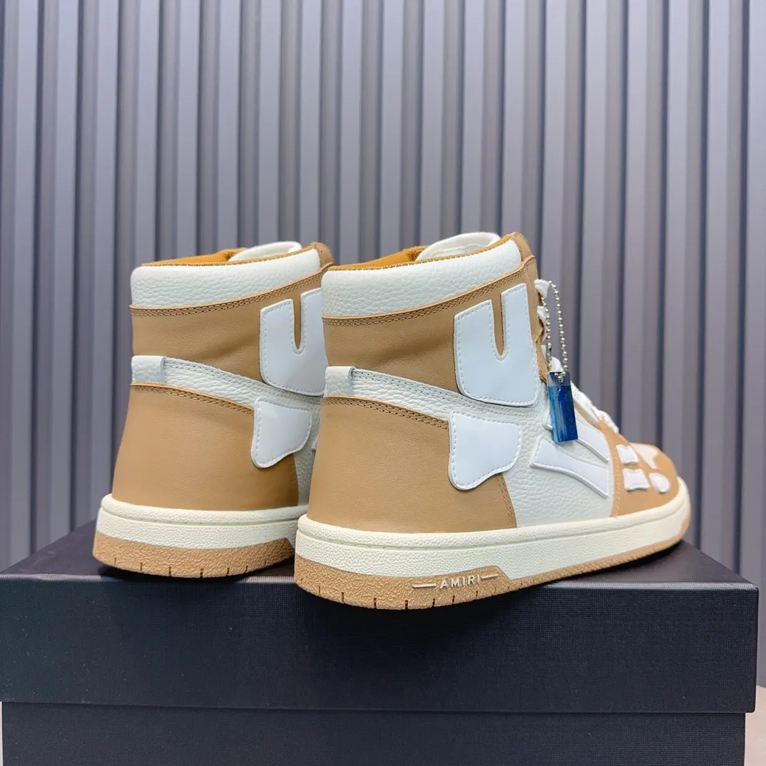 Men's shoes💰620💰 AMIRI AMIRI trendy brand hot sale🔥 Available all year round✅Couples💑 Official website synchronization Imported fabrics 1⃣️ratio 1⃣️Re-engraved, original factory special original sole, 35-45 (38.45. Non-refundable)